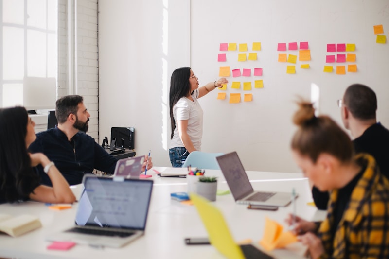 Leadership and workplace coaching session
